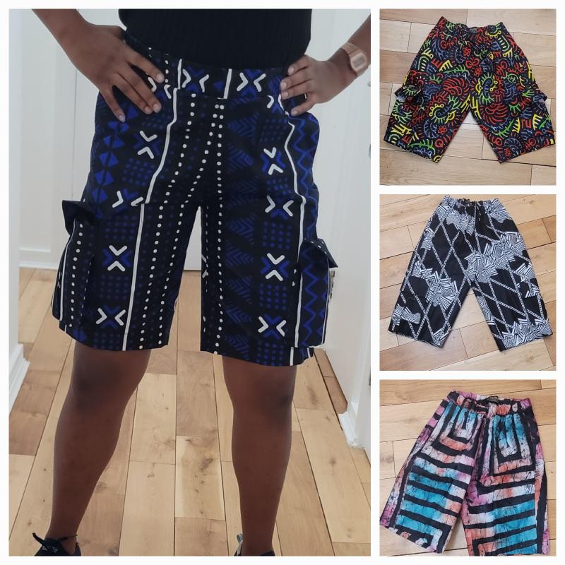 Ankara Shorts