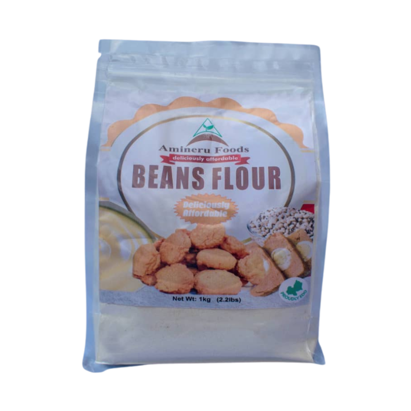 Beans Flour 1kg by Amineru - Pure & Natural (Ideal for Moi Moi, Akara & More)