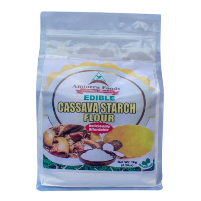 Cassava Starch Flour Edible 1kg by Amineru Foods