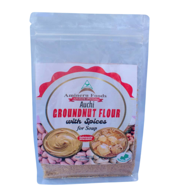 Groundnut Flour by Amineru 100% Pure Roasted Peanut Powder