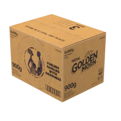 Golden Morn Maize & Soya Cereal – 900g x6 (Carton Pack)