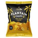 Olu Olu Plantain Chips Sweet single and carton box
