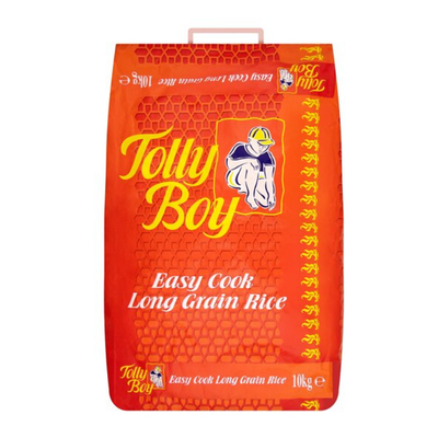 Tolly Boy Rice 10kg  (Long Grain or Easy Cook)