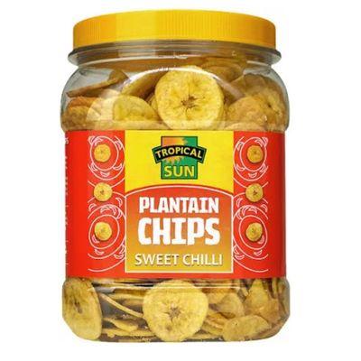 Tropical Sun Plantain Chips Sweet Chilli 450g